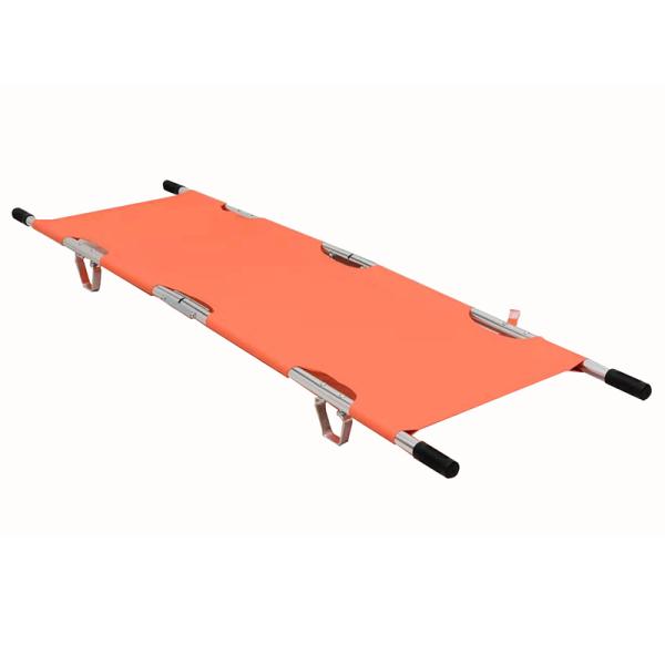 Patient Transfer Foldable Canvas Stretcher With CE Approved Aluminium Alloy
