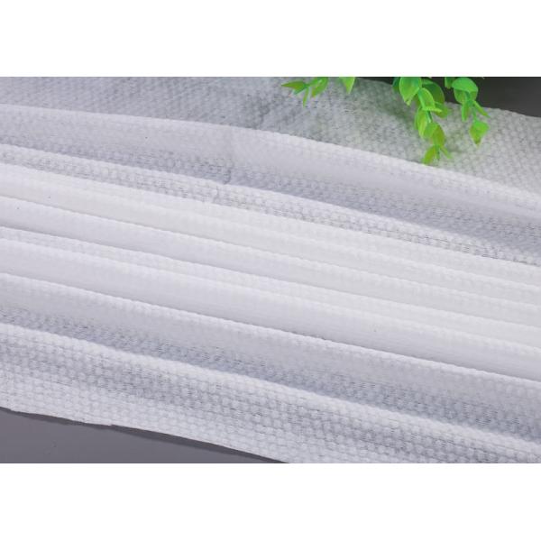 45g/M² Raw White Spunlace Non Woven Fabric For Wet Wipes
