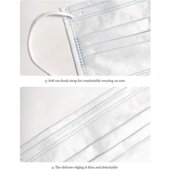 ANTI POLLUTION FACE MASK 3 PLY DISPOSABLE SURGICAL MASK 3PLY FACE MASK