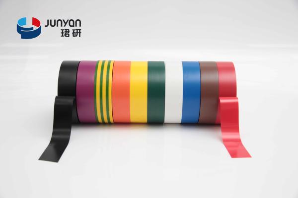 JUNYAN Flexible Electrical Tape Flame Retardant Yellow PVC Tape Lead Free