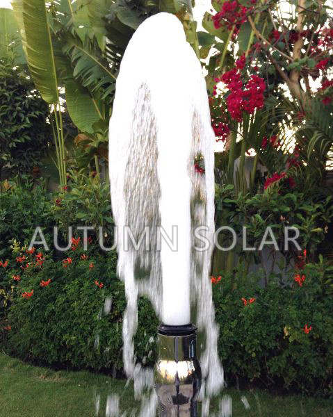 DN25 Geyser Jet Water Fountain Nozzles Plastic Material Durable Energy Saving
