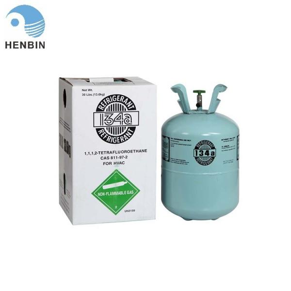 99.90% R134a Refrigerant Gas 13.6 Kg HFC Refrigerant Industrial Grade