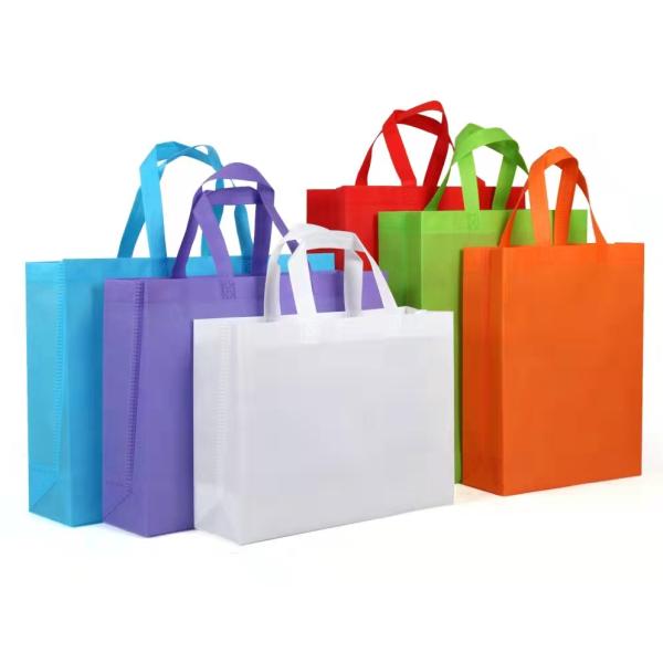 Customize Logo Non-Woven Tote Bag for Shipping Bags Middle Position