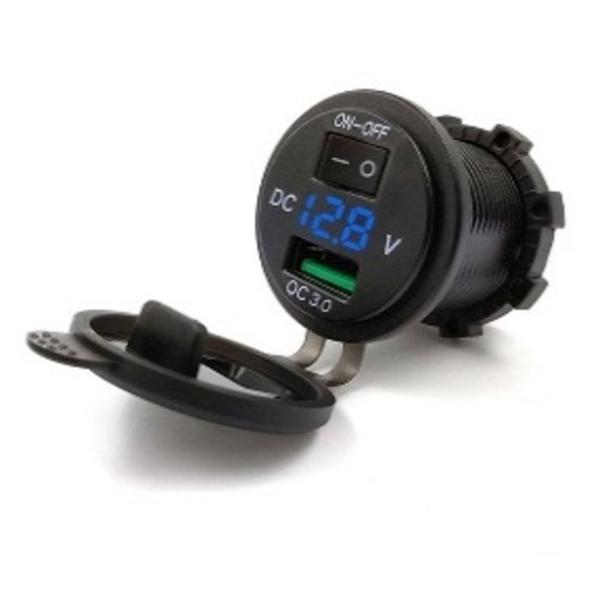 Industrial-Grade 18-36W Aluminum Alloy usb Sockets 12 24v for Heavy-Duty Application