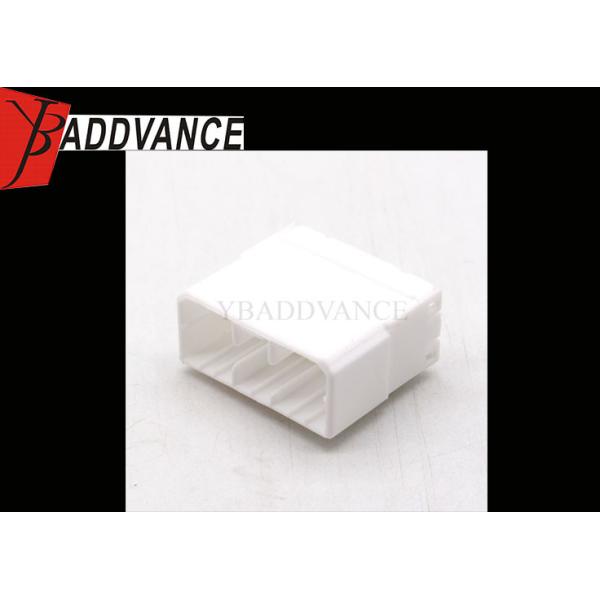 Соединитель автомобиля Pin мужчины 14 выхода фабрики автомобильный электрический белый с терминалами