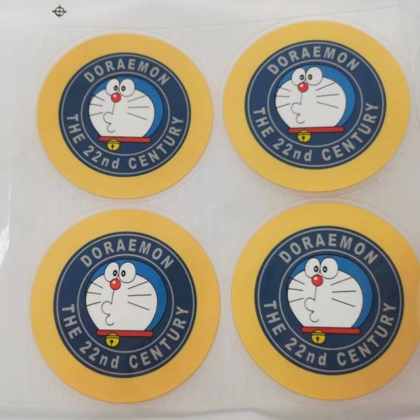 Передача тепла ярлыка силикона одежды 3D картины мультфильма утюжа