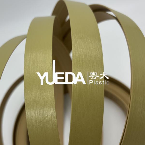 Elegant 2mm Pvc Edge Banding Combined With Unique Tassel Brushed Texture