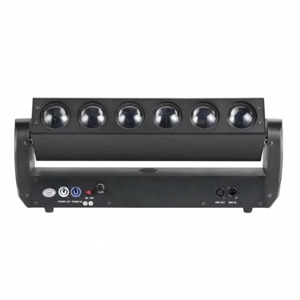 Metal Y-Axis Single Side LED Stage Effect Light 6pcs 40W For Party Wedding