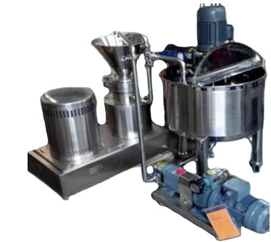 stainless steel Almond Milk Blending and Emulsifying Systems for client in Ukraine