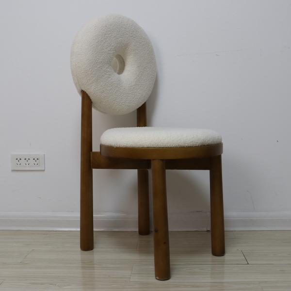 Fully Assembled Luxury Backrest Design Dining Chair for Modern Hotel and Restaurant