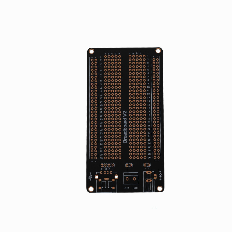 доска PCB прототипа черноты 1.5mm OPS всеобщая предохранение от короткого замыкания 105 * 55mm