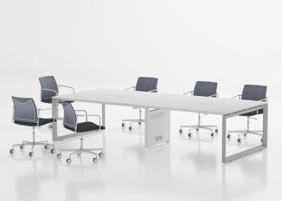 Tabela de conferência do escritório da armação de aço, tabela da sala de reunião da parte superior do MFC