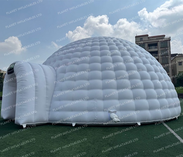White Striking Inflatable Marquee Tent Wedding Igloo White Canopy Inflatable Igloo Dome Tent Camping Party Outdoor