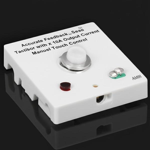 Accurate Feedback Tactile Sensor with 10A Output Current and Manuel Touch Control