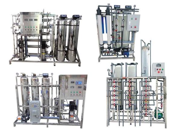 Automatic RO Water Treatment System 500L/H With Water Filters Cartridge Stainless Steel 304 316 Fiber Glass FRP Plant