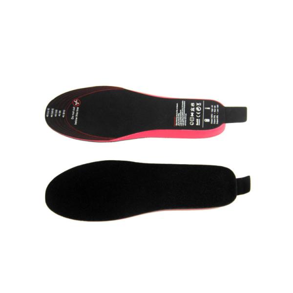 Far Infrared Graphene Electric Heated Shoe Insoles With Wireless Remote Control