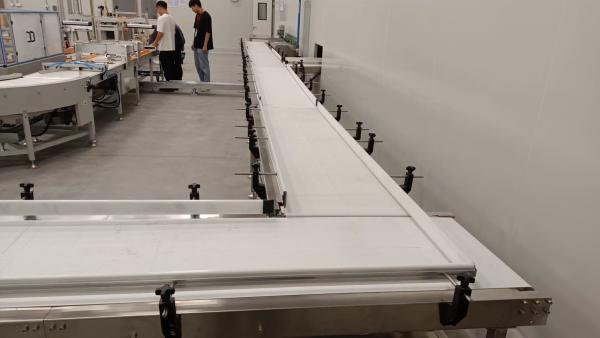 Zzgenerate Food Grade PVC or PU Belt Conveyor for Pastry Conveying