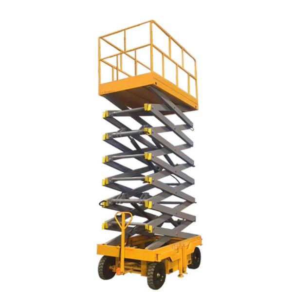 Mobile Electric Scissor Aerial Work Platform 8m 10m Scissor Lift