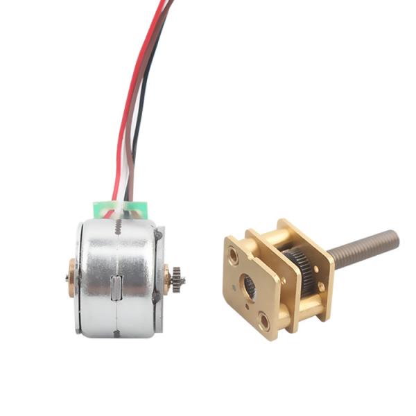 Motor passo-a-passo bipolar de 2 fases de alta eficiência de 15 mm Micro Metal Gearmotor Para equipamentos de precisão Impressora 3D