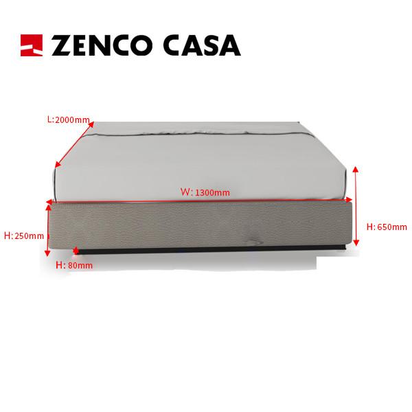 Conjunto de mobiliário de quarto de hotel de estilo moderno, incluindo caixa de cama de 1300*2000*250mm