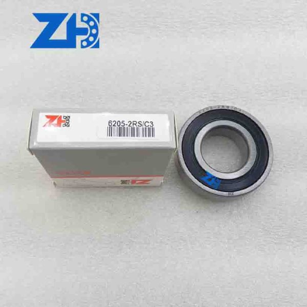 Sealed bearings 6205-2RS/C3  ZH bearings factory