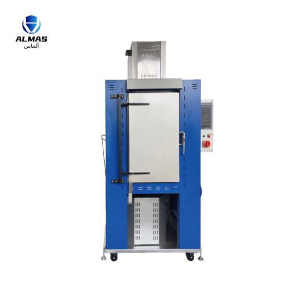 12KW Power 1100℃ Max Temperature Double-decker Rotary Electric Furnace for Jewelry Burnout