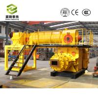 Máquina para hacer ladrillos 110+200Kw JKY55 Extrusora de ladrillos de vacío de doble etapa