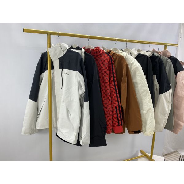 Unisex Second Hand Chine Jacket Mixed Loose Fashionable Slim Second Hand Clothing