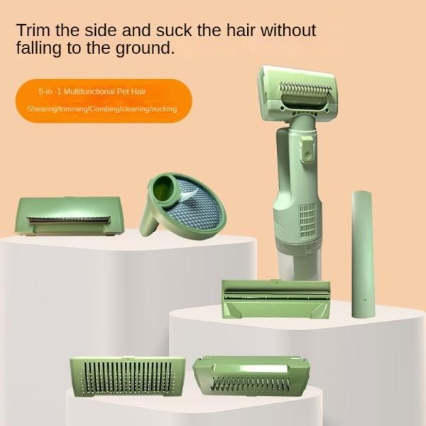 Pet Hair Brush Household 5 in 1 Cordless Handheld Vacuum Cleaner with ABS Aluminium Alloy Body and More