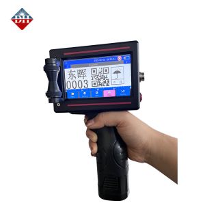 12Переносной струйный принтер калибра 7 мм с 4,3-дюймовым сенсорным экраном и картриджами для быстрой сушки