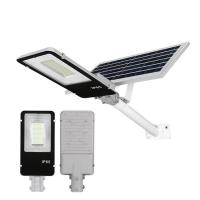 Le capteur de mouvement IP65 imperméable extérieur a mené le réverbère solaire | la lumière de mur de 300w LED se tournent automatiquement dessus du crépuscule vers le DA