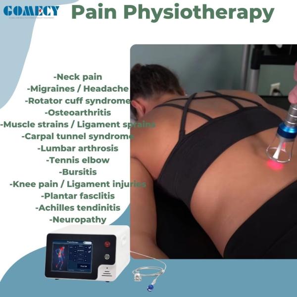 Pain Relief Laser Therapy Physiotherapy Device Diode Laser 980Nm 810nm 650nm 1064nm Class 4 Laser