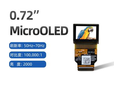 0.72 Inch Full Color Micro Oled Screen 4k Oled Microdisplay 1920*1200