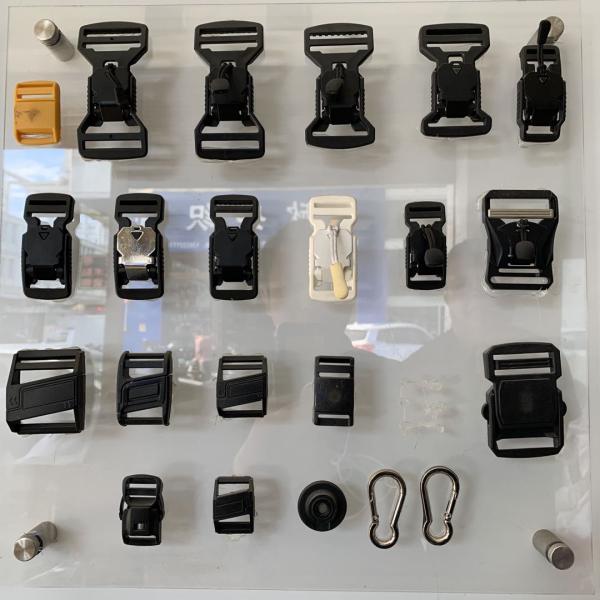 20-150g Bag Making Accessories , Anti Oxidation Plastic Buckle Clip