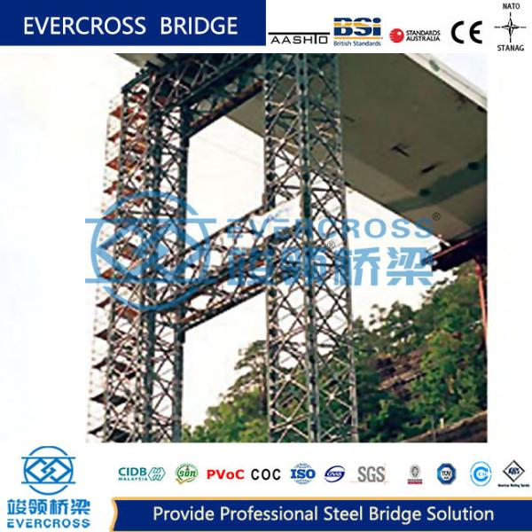 Customized Bailey Bridge Pier Steel Girder Railway Bridge