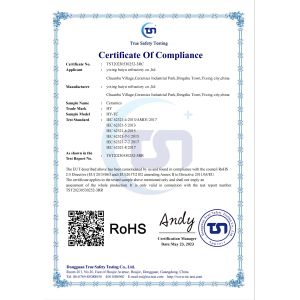 yixing haiyu refractory co.,ltd Certifications