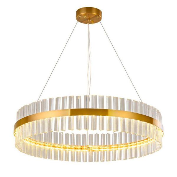 Corpo galvanizado luxuoso do hardware dos dispositivos elétricos de luzes do teto do diodo emissor de luz da sala de jantar de ROHS