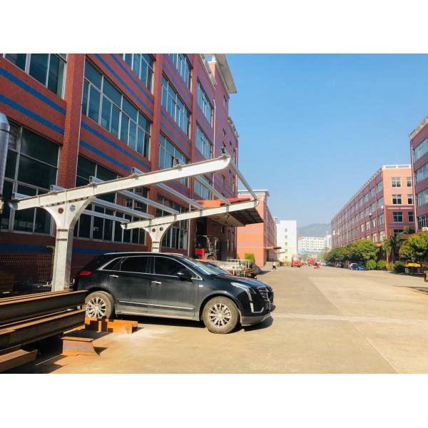 Солнечная электростанция Carport Anodized Q235 Солнечная стальная система Carport для рынка