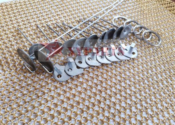 Stainless Steel Lacing Anchor Rock Wool Insulation Pins For Removable Covers Pads
