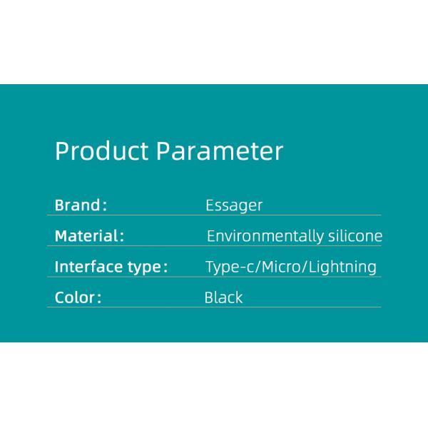 Type C Micro Cable Organizer Case Magnetic Silicone Plug Case For IOS