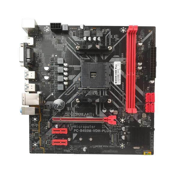 PCWINMAX B450M Plus Socket AM4 Motherboard Micro ATX DDR4 M.2 HD VGA Output B450 Чипсетная материнская плата