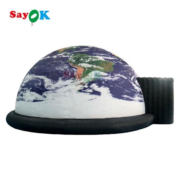 Sayok 6m Inflatable Planetarium Dome with Professional Projection Fabric CE Certified and HD Projector Compatibility