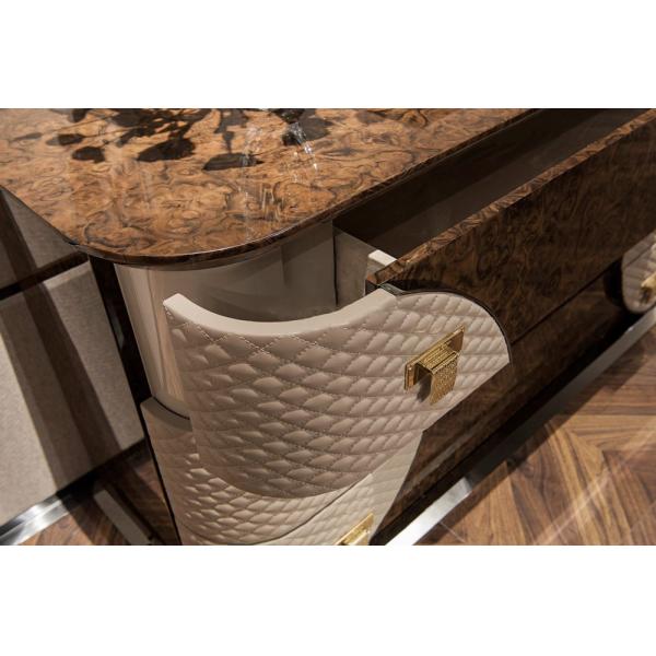 0.5x0.85m Long Console Table TV Cabinet 120cm Marble Stone