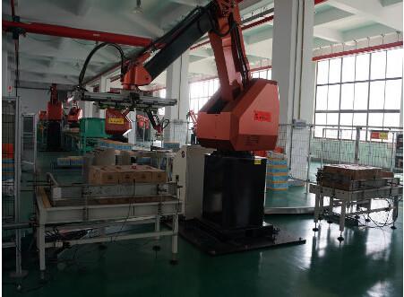 Low Failure Rate Automatic Robotic Bag Palletizer 8 KW 3000Kg - 4000Kg