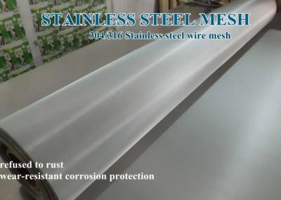 Sarja lisa fio tecido de aço inoxidável Mesh Roll AISI 304 316 de 500 mícrons