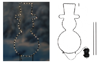 30cm ground stake length christmas iron art decorative lights battery case constructed from abs plastic for long lasting