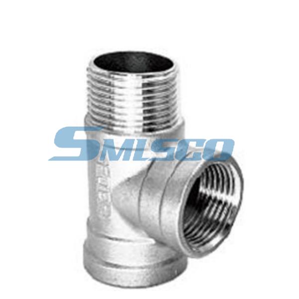 316 Casting Equal Tee DN50 Class 150 Threaded BSP Fitting