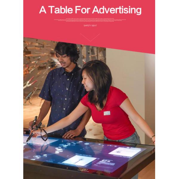 55 Inch Smart Multi Touch Screen Coffee Table with win10 system