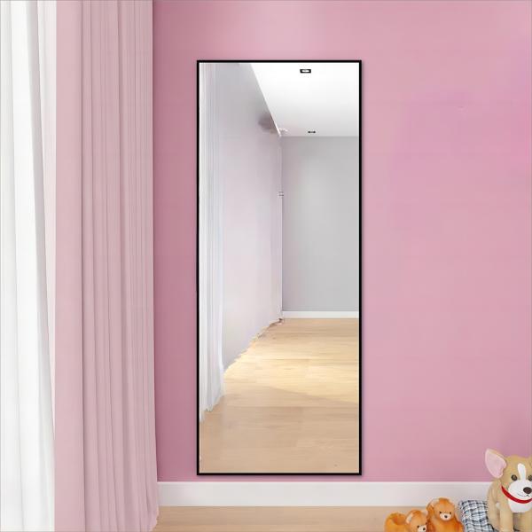 Contemporary Design Style Floor Mirror Oversize Arch Large Full Length for Home Decor