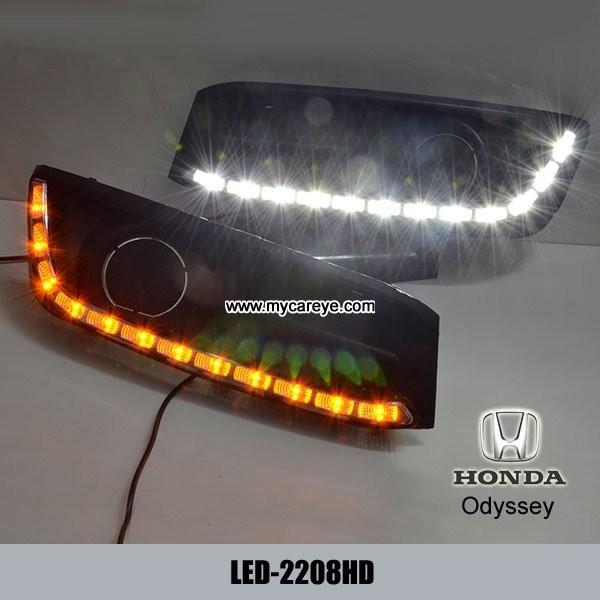 HONDA Odyssey 2014-2017 DRL LED Daytime driving Lights turn signal indicators